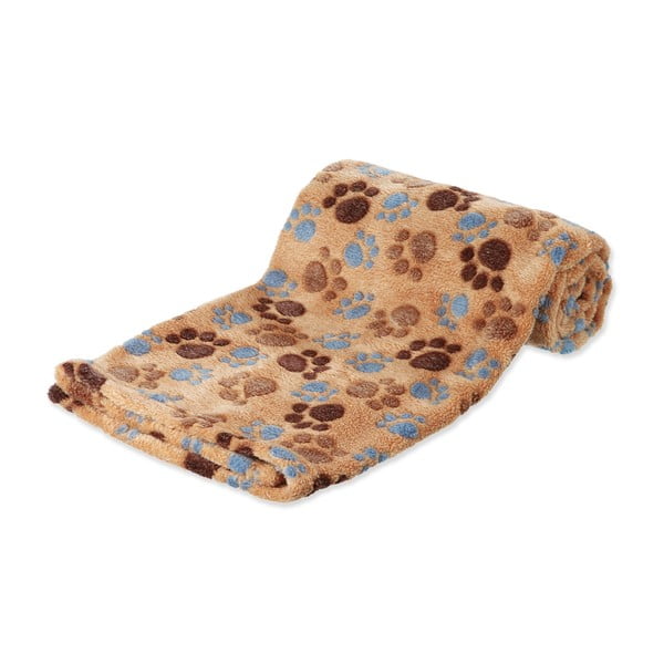 Bež deka za sve kućne ljubimce od flisa 100x150 cm Trixie Laslo – Plaček Pet Products