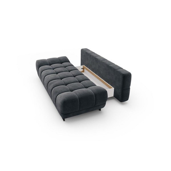 Tamnosivi baršunasti trosjed na razvlačenje Windsor & Co Sofas Cirrus-image-4