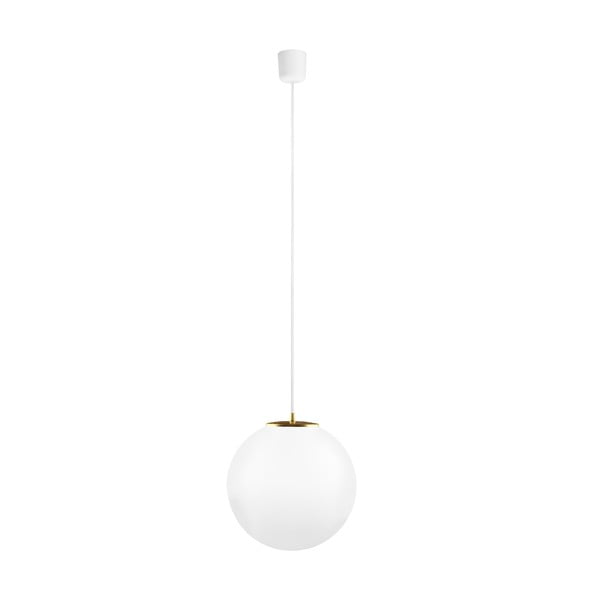 Tsuki L Elementary svjetiljka, mat opal / zlatna / bijela / bijela