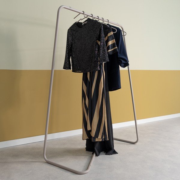Smeđe-sivi željezni stalak za odjeću 118x160x57 cm Hang-On – Spinder Design-image-1