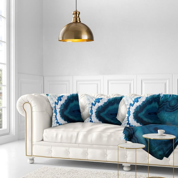 Viseća svjetiljka u zlatnoj boji s metalnim sjenilom ø 40 cm Vamp – Opviq lights-image-3