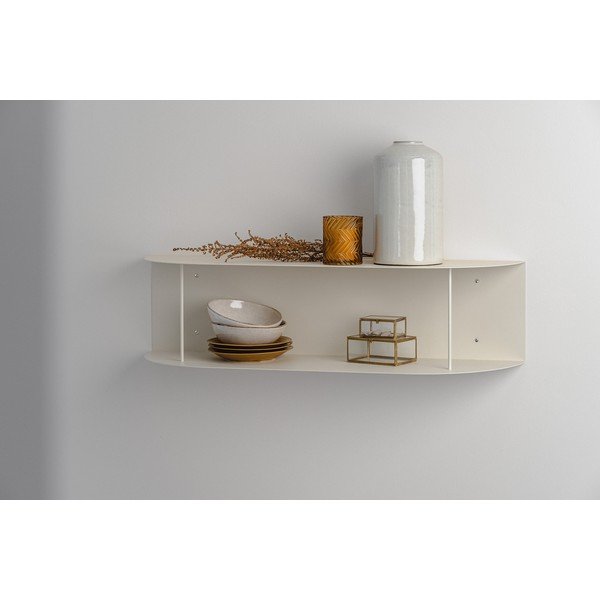 Crna metalna polica s više razina 80 cm Lina – noo.ma-image-1