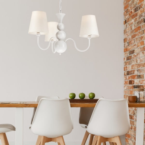 Bijela viseća lampa - LAMKUR-image-1