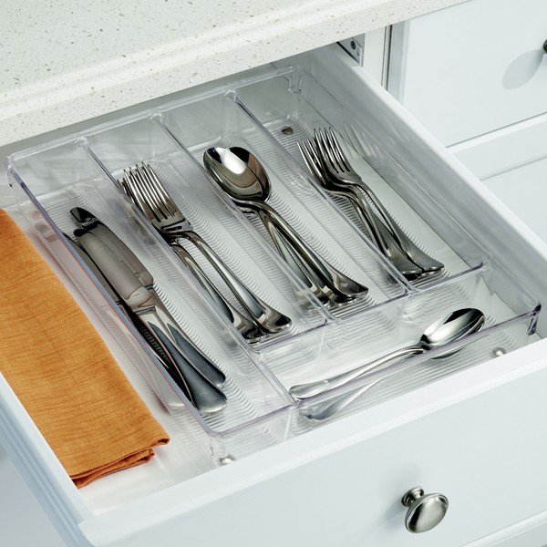 Organizator pribora za jelo iDesign Clarity 27 x 35 cm-image-1