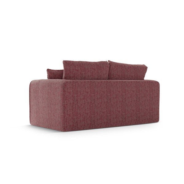 Tamno ružičasta sklopiva sofa 158 cm Lido – Micadoni -image-3