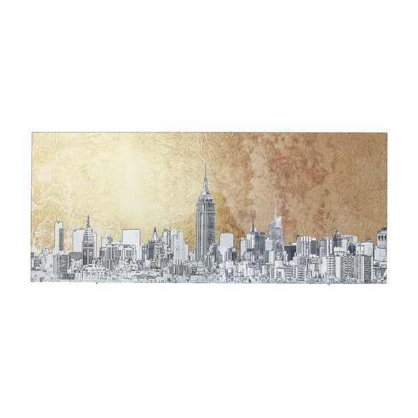Staklena slika Kare Design NY View, 120 x 50 cm