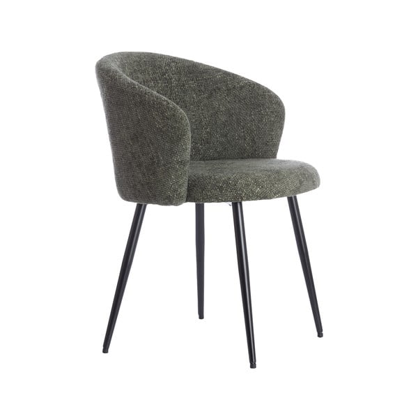 Kaki zelene metalne blagovaonske stolice u setu 2 kom Radaja – Light & Living