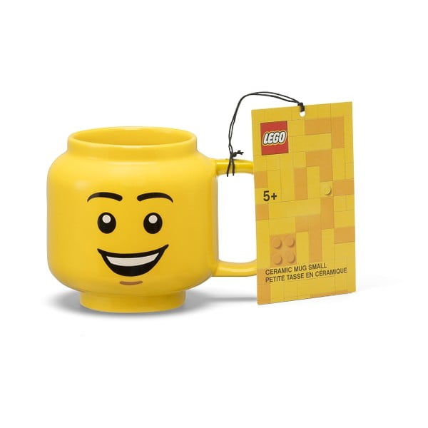 Žuta keramička dječja šalica 255 ml Head - LEGO®-image-4
