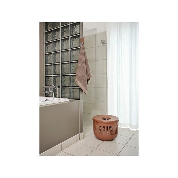 Smeđi pamučni ručnik 50x100 cm – Zone-image-3