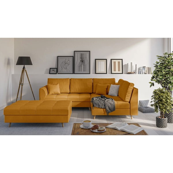 Senf žuti tabure Ariella – Ropez-image-1