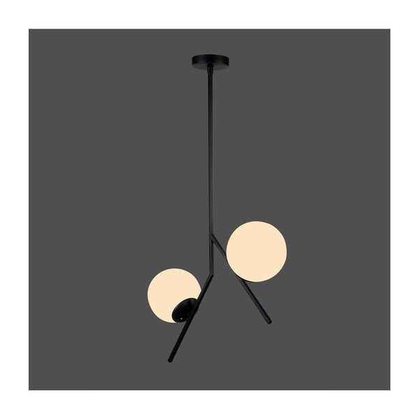 Crna viseća svjetiljka Squid Lighting Diagonal, visina 74 cm-image-4