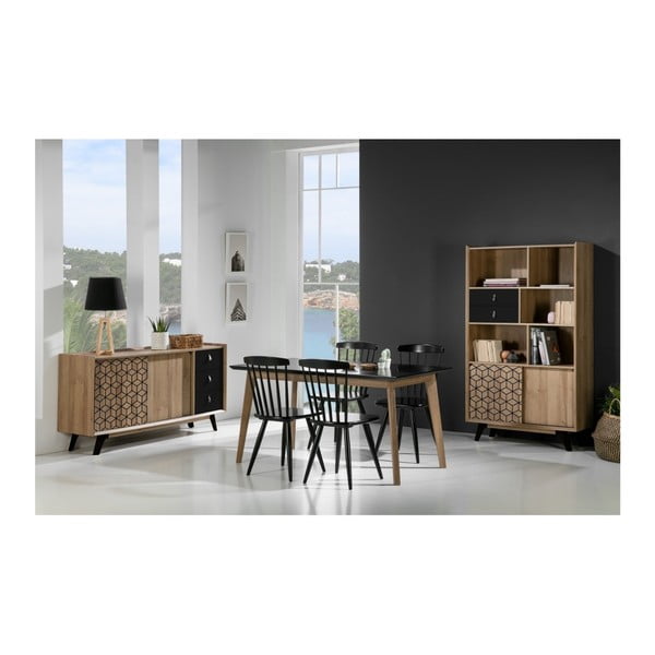 Biblioteka u dekoru hrasta Marckeric Ceilan-image-4