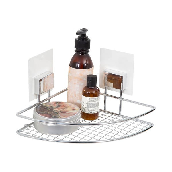 Kutna polica za zid Compactor Bestlock Magic Bath Rack-image-1