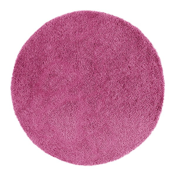 Ružičasti okrugli tepih Universal Norge, ⌀ 100 cm