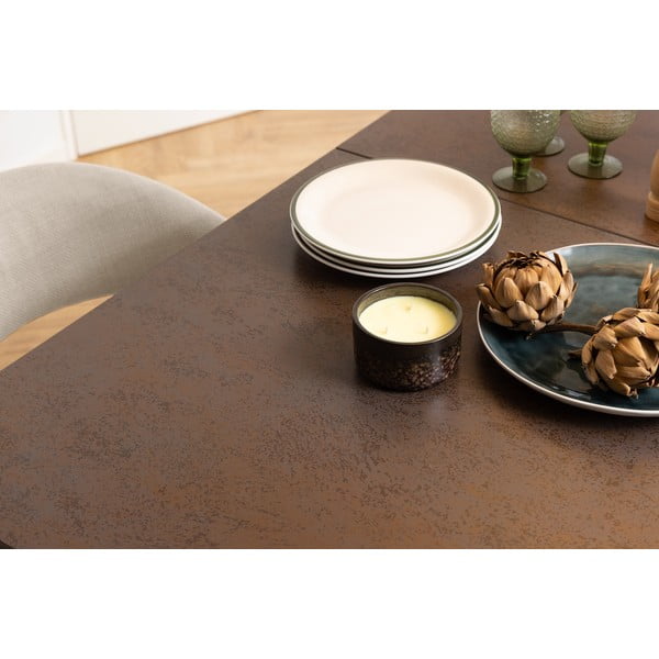 Proširiv blagovaonski stol keramički 90x210 cm Irwine – Actona-image-4