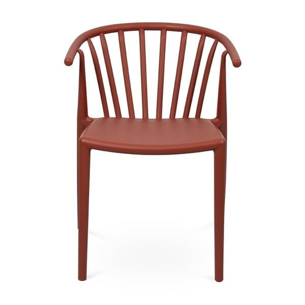 Smeđa plastična vrtna stolica Capri – Bonami Essentials-image-2