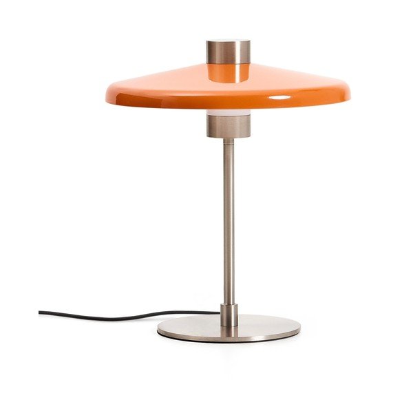 Narančasta stolna lampa s metalnim sjenilom (visina 32,5 cm) Nuvira – Kave Home