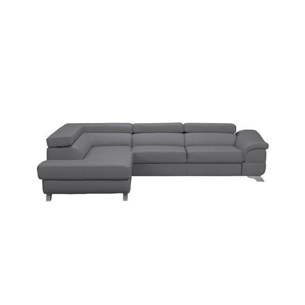 Sivi kauč na razvlačenje s prostorom za odlaganje Windsor &amp; Co Sofas Gamma, lijeva strana-image-1