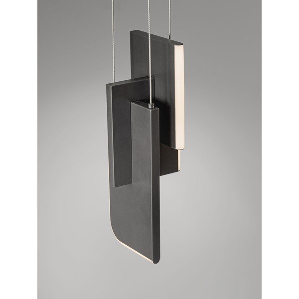 Svijetlo siva metalna LED viseća svjetiljka s mogućnosti zatamnjivanja Totem – Nova Luce-image-3