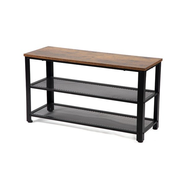 Crni željezni ormarić za cipele 80x45x30 cm Arne – Bonami Essentials