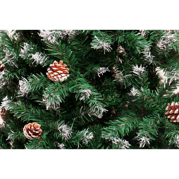 Umjetno božićno drvce s češerima, visina 1,8 m-image-1