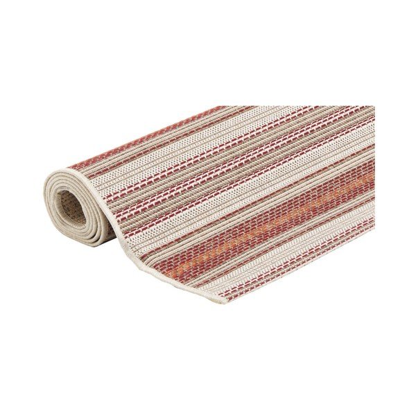 Bež-crveni vanjski tepih Floorita Riga, 135 x 190 cm-image-2