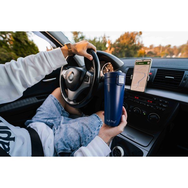 Dark Blue Travel Termohrle Vialli dizajn fuori, 400 ml-image-4