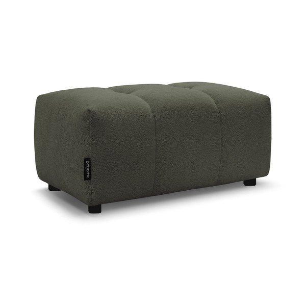 Kaki zeleni tabure od šenila Roxelane – Bobochic Paris-image-3