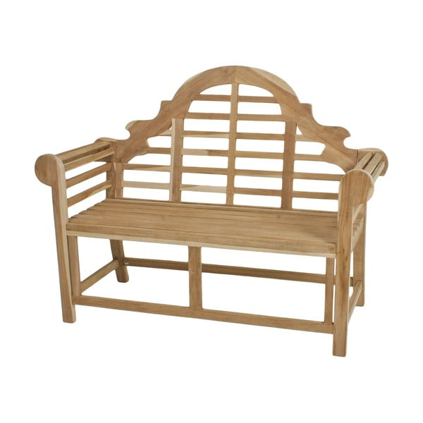 Vrtna klupa od masivnog drveta u prirodnoj boji Picadilli – Garden Pleasure