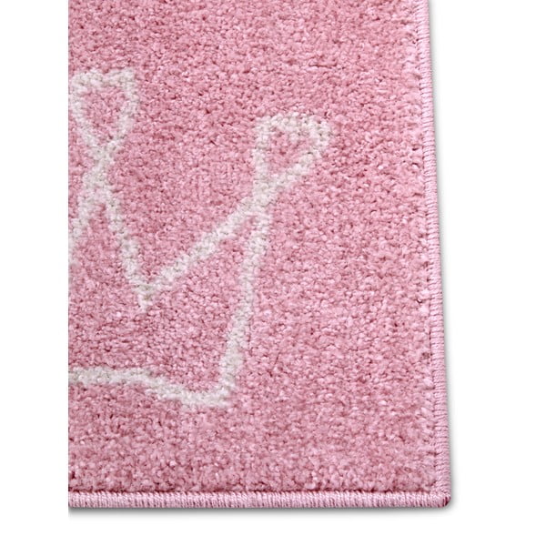 Ružičasti dječji tepih 120x170 cm Crowns – Hanse Home-image-3