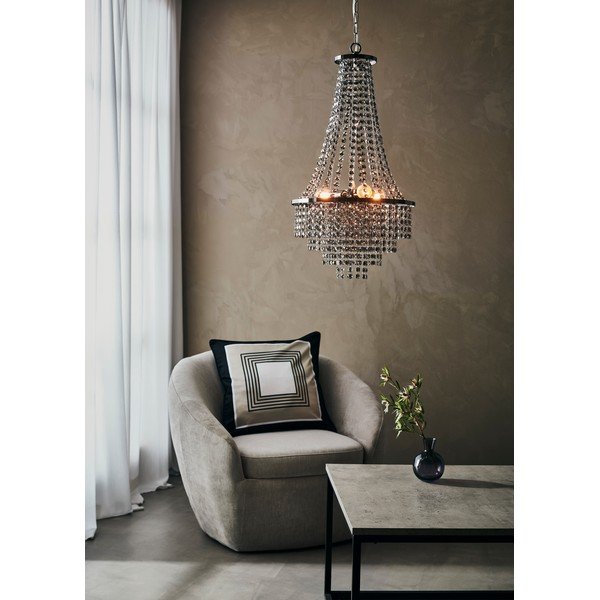 Black Vising Luminara Markslöjd Allington luster, Ø 38 cm-image-1