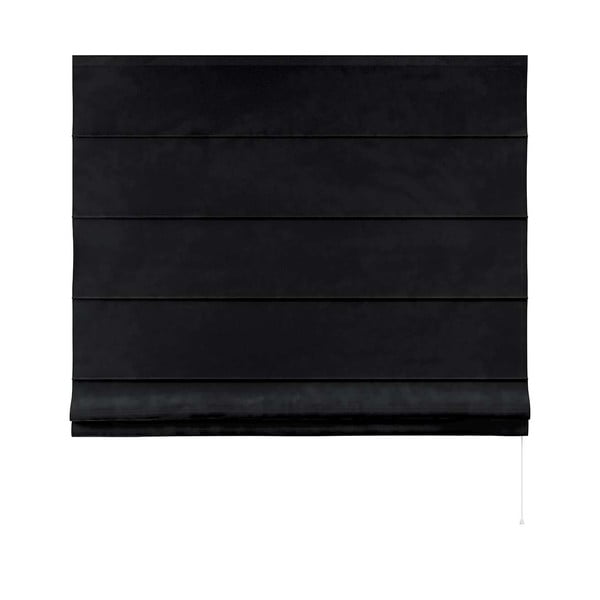 Crni rimski zastor 170x160 cm Posh Velvet - Yellow Tipi-image-3