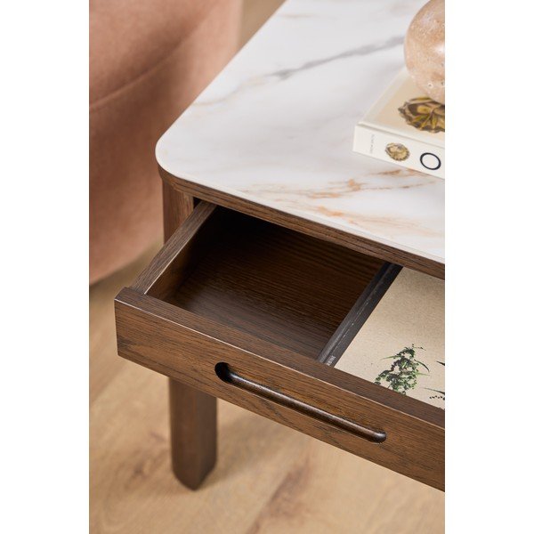 Pomoćni stol s keramičkom daskom 45x45 cm Southampton – Actona-image-1