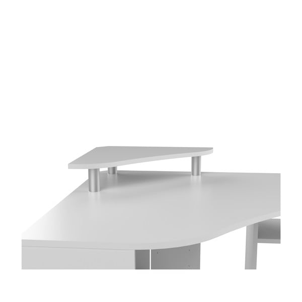Bijeli radni stol 94x94 cm - TemaHome -image-4