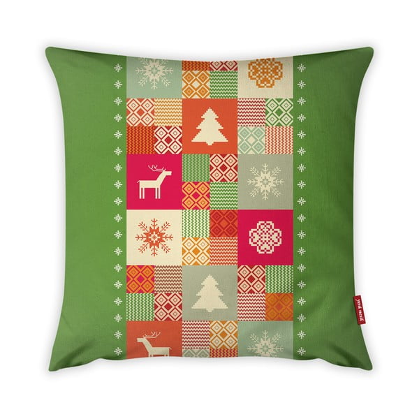 Navlaka za jastuke Vitaus Christmas Period Playful Pattern, 43 x 43 cm