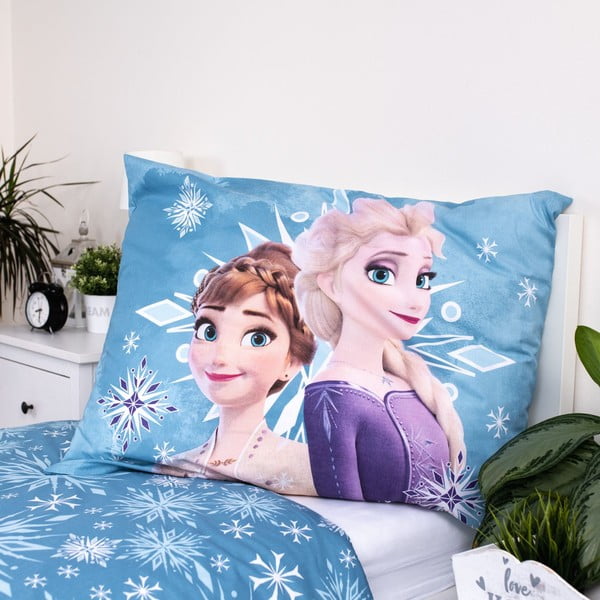 Pamučna dječja posteljina za krevet za jednu osobu 140x200 cm Frozen – Jerry Fabrics-image-3