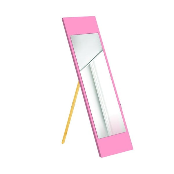 Stajanje ogledalo s ružičastim konceptom oyo, 35 x 140 cm
