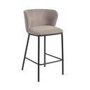 Svjetlo smeđa barska stolica (visine sjedala 65 cm) Ciselia – Kave Home