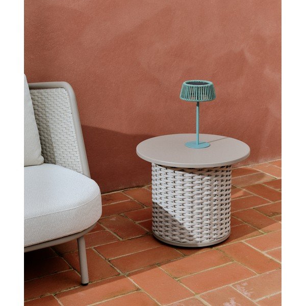 Metalni okrugao vrtni stolić ø 50 cm Sedalis – Kave Home-image-1