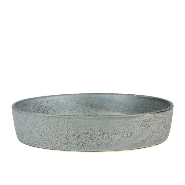 Siva zdjela od kamenine Bitz Basics Grey, ⌀ 28 cm