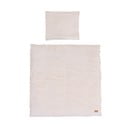 Bež dječja posteljina za dječji krevetić od mješavine pamuka 80x80 cm Frosty Almond – Roba
