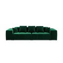 Zelena baršunasta sofa 320 cm Rome Velvet - Cosmopolitan Design