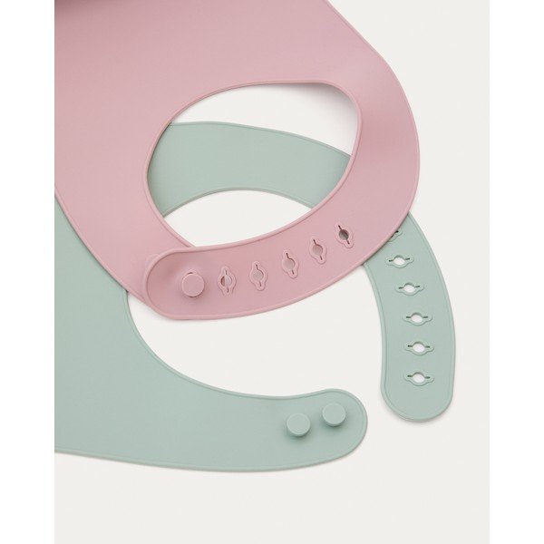 Svijetlo ružičasti/tirkizni slinčeki u setu 2 kom Lili – Kave Home-image-4