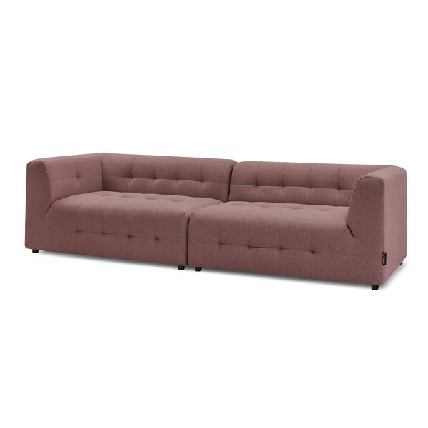 Tamno roza kauč 324 cm Kleber - Bobochic Paris-image-4