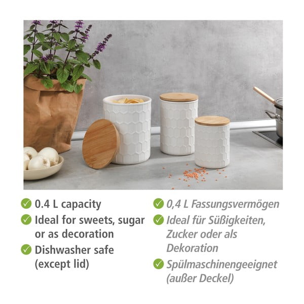 Keramička posuda za namirnice za čuvanje hrane Maya – Wenko-image-3