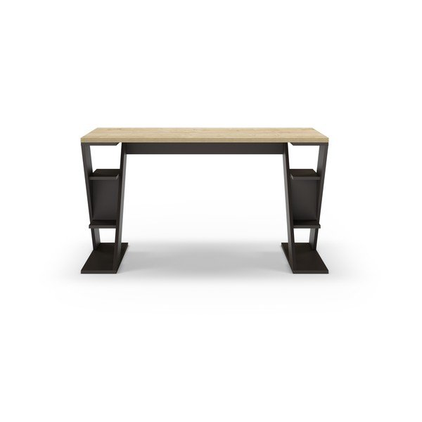 Radni stol s pločom stola u dekoru hrasta 60x137 cm Butterfly – Marckeric