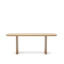 Blagovaonski stol u dekoru hrasta u prirodnoj boji 100x200 cm Litto – Kave Home