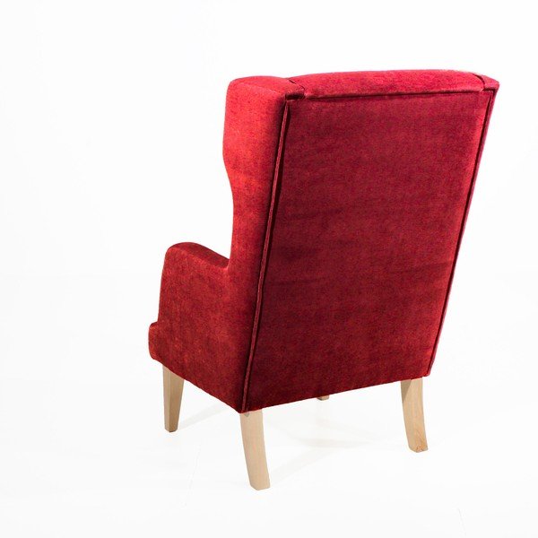 Crvena fotelja Max Winzer Bennet Suede-image-4