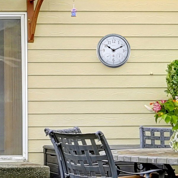 Zidni sat za eksterijer ø 40,5 cm Tulip – NeXtime-image-2
