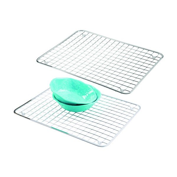 Metalna prostirka za sudoper iDesign Gia, 43 x 32 cm-image-2